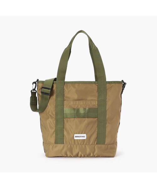 BRIEFING(ブリーフィング)の「【BRIEFING/ブリーフィング】 DUAL 2WAY TOTE(トートバッグ・メンズ・ネイビー/オリーブ・FREE)」の2枚目の写真