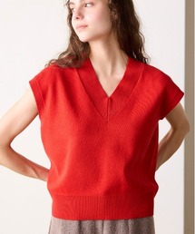 COTTON SILK DOUBLEFACE VEST