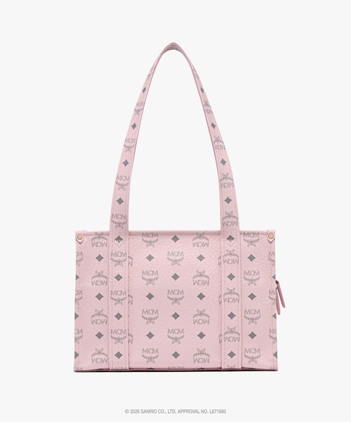 MCM（エムシーエム）の「MCM x HELLO KITTY Aren スクールトートバッグ（トートバッグ・レディース・ベージュ/ブラック/ライトピンク・ONE SIZE）」の6枚目の写真
