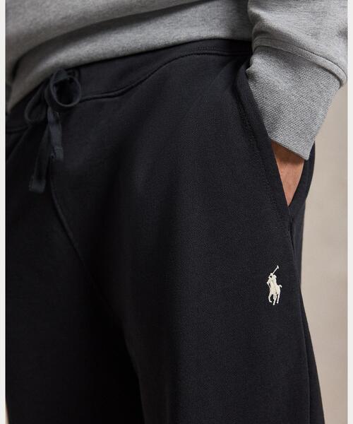 POLO RALPH LAUREN(ポロ ラルフ ローレン)の「ループバック フリース ドローストリング パンツ(スウェットパンツ・メンズ・ブラック系1・XS/XL/S/M/L)」の4枚目の写真