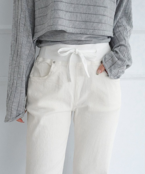 by muni:r(バイ ムニール)の「レイヤードシアーニットセット/2026 AW COLLECTION(ニット/セーター・レディース・グレー/ベージュ/チャコール・FREE)」の6枚目の写真