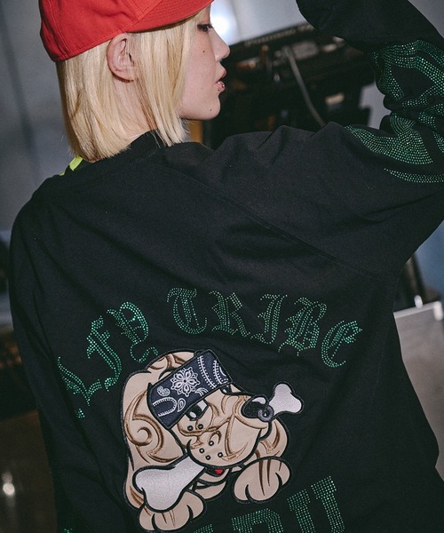 GALFY(ガルフィー)の「【GALFY/ガルフィー】ピカピカ族ロンTee(Tシャツ/カットソー・メンズ・ブラック/グレイッシュベージュ/オフホワイト・XL/L)」の1枚目の写真