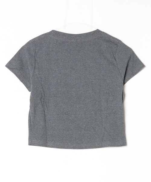 FREE STYLISTS（フリー スタイリスト）の「刺繍レタリング  Tシャツ トップス レディース（Tシャツ/カットソー・レディース・グレー・M）」の11枚目の写真