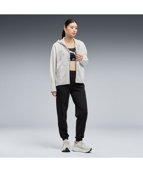 PUMA(プーマ)の「PUMA プーマ ウィメンズ ヨガ スタジオ ロング ニット ジャケット(ジャージ・レディース・グレー系その他/ブラック×レッド/グレー・LARGE/X-LARGE/MEDIUM/SMALL)」の22枚目の写真