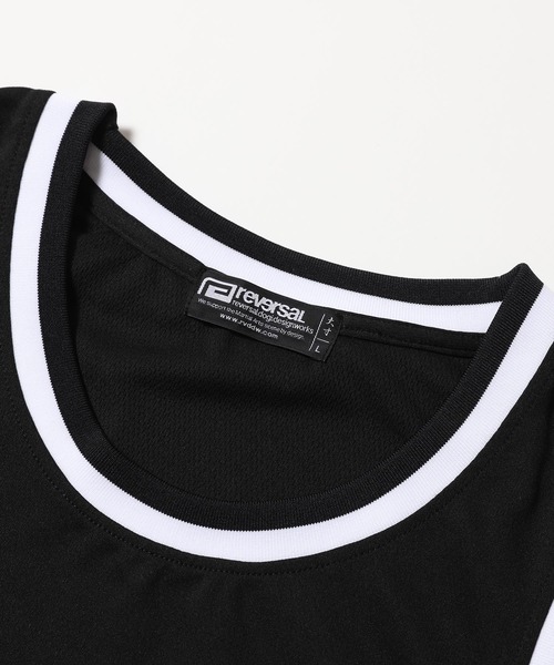 reversal.dogi.design.works(リバーサル・ドーギ・デザイン・ワークス)の「<reversal/リバーサル>WRF BASIC TANK TOP(タンクトップ・メンズ・イエロー/ブラック/レッド・M/XL/L)」の5枚目の写真