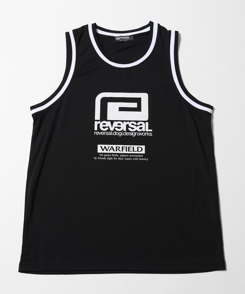 reversal.dogi.design.works(リバーサル・ドーギ・デザイン・ワークス)の「<reversal/リバーサル>WRF BASIC TANK TOP(タンクトップ・メンズ・イエロー/ブラック/レッド・M/XL/L)」の4枚目の写真