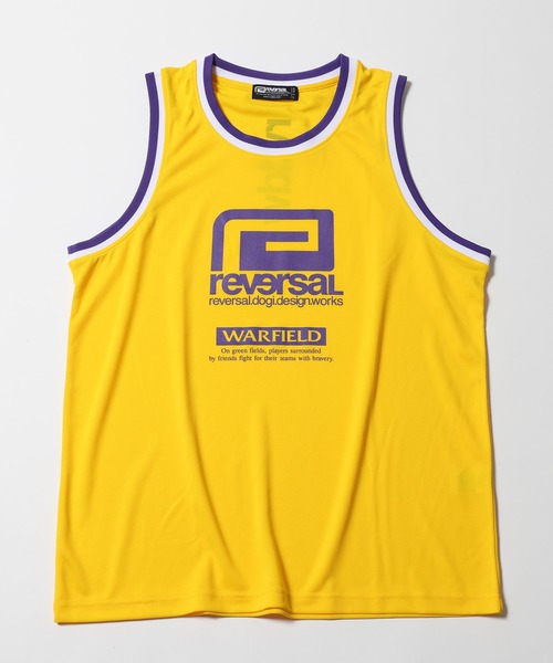 reversal.dogi.design.works(リバーサル・ドーギ・デザイン・ワークス)の「<reversal/リバーサル>WRF BASIC TANK TOP(タンクトップ・メンズ・イエロー/ブラック/レッド・M/XL/L)」の12枚目の写真