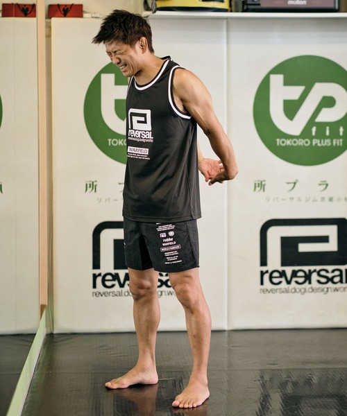 reversal.dogi.design.works(リバーサル・ドーギ・デザイン・ワークス)の「<reversal/リバーサル>WRF BASIC TANK TOP(タンクトップ・メンズ・イエロー/ブラック/レッド・M/XL/L)」の11枚目の写真