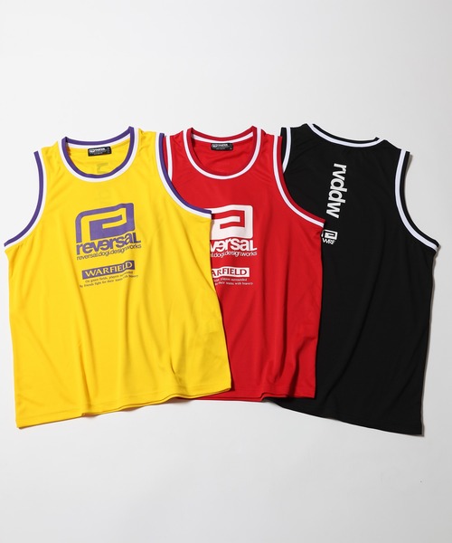 reversal.dogi.design.works(リバーサル・ドーギ・デザイン・ワークス)の「<reversal/リバーサル>WRF BASIC TANK TOP(タンクトップ・メンズ・イエロー/ブラック/レッド・M/XL/L)」の22枚目の写真