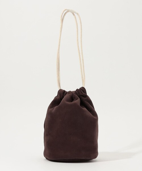 TEMBEA(テンベア)の「TEMBEA GAME POUCH 巾着バッグ(ショルダーバッグ・レディース・ダークブラウン・FREE)」の5枚目の写真