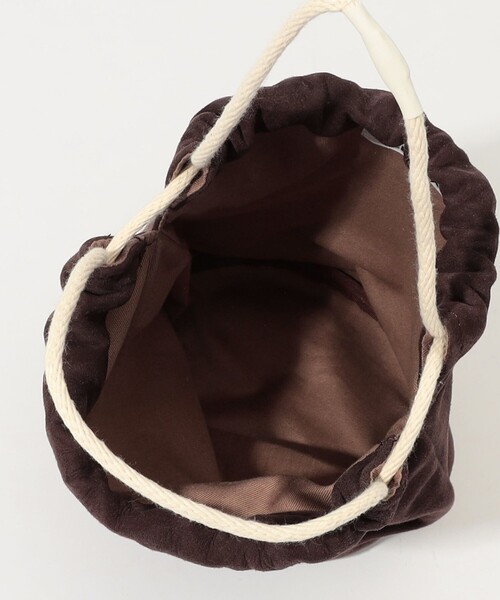 TEMBEA(テンベア)の「TEMBEA GAME POUCH 巾着バッグ(ショルダーバッグ・レディース・ダークブラウン・FREE)」の10枚目の写真