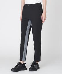 【PING APPAREL】全方向ストレッチ二重織 フィット&ストレッチ配色テーパードパンツ (LADIES)