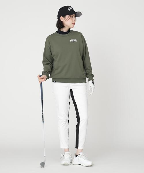 PING(ピン)の「【PING APPAREL】全方向ストレッチ二重織 フィット&ストレッチ配色テーパードパンツ (LADIES)(その他パンツ・レディース・ホワイト/ブラック/グレー・L/LL/S/M)」の18枚目の写真