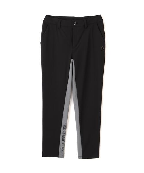 PING(ピン)の「【PING APPAREL】全方向ストレッチ二重織 フィット&ストレッチ配色テーパードパンツ (LADIES)(その他パンツ・レディース・ホワイト/ブラック/グレー・L/LL/S/M)」の4枚目の写真