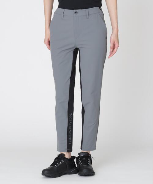 PING(ピン)の「【PING APPAREL】全方向ストレッチ二重織 フィット&ストレッチ配色テーパードパンツ (LADIES)(その他パンツ・レディース・ホワイト/ブラック/グレー・L/LL/S/M)」の13枚目の写真