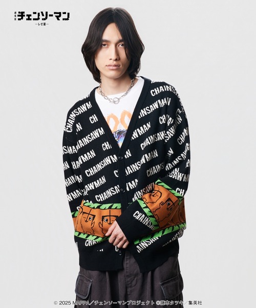 glamb（グラム）の「Pochita Cardigan / ポチタ カーディガン（カーディガン/ボレロ・メンズ・ブラック/ホワイト・XL/L/M）」の13枚目の写真