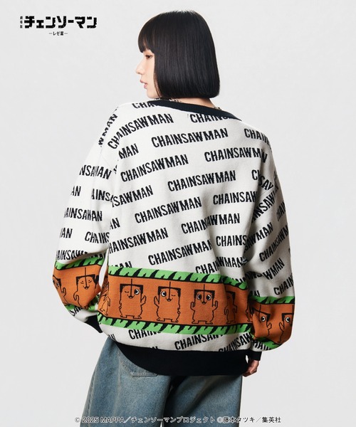 glamb（グラム）の「Pochita Cardigan / ポチタ カーディガン（カーディガン/ボレロ・メンズ・ブラック/ホワイト・XL/L/M）」の4枚目の写真