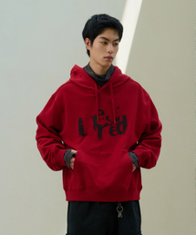PEID テキストフードTシャツ-FESK5104B07