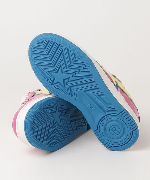 A BATHING APE（アベイシングエイプ）の「BAPE STA ICON #1（スニーカー・レディース・パープル/ピンク・6/5）」の12枚目の写真