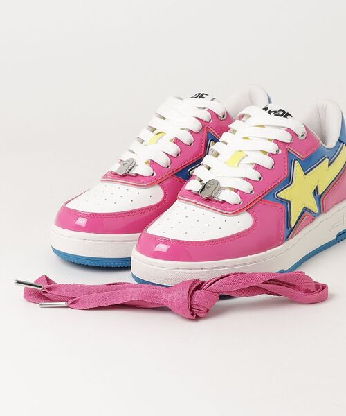 A BATHING APE（アベイシングエイプ）の「BAPE STA ICON #1（スニーカー・レディース・パープル/ピンク・6/5）」の13枚目の写真