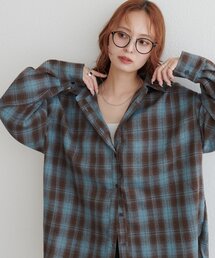 【着こなし様々♪/WEB限定】3WAYソフトフランネルチェックシャツ