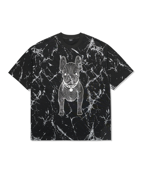 LIFE WORK（ライフワーク）の「共用) マーベルビッグラドク半袖Tシャツ（Tシャツ/カットソー・メンズ・ホワイト/ブラック・LARGE/MEDIUM/SMALL/X-SMALL/X-LARGE）」の2枚目の写真