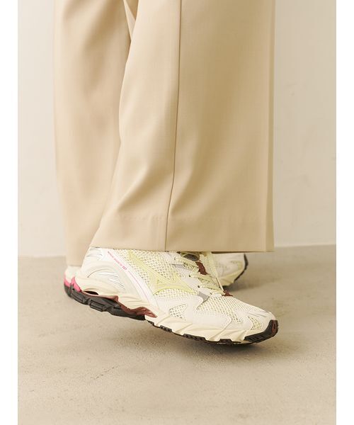 emmi（エミ）の「emmiロゴゴムジャガードイージーパンツ（その他パンツ・レディース・ベージュ/アイボリー/ブラック・1/0）」の12枚目の写真