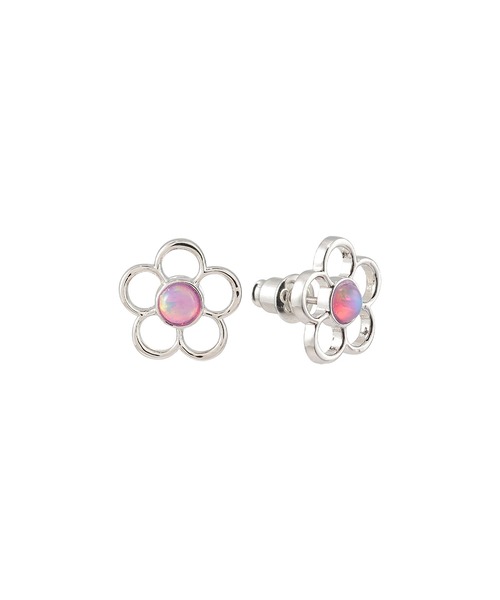 MARY QUANT(マリークワント)の「ソライロエポ ピアス(ピアス(両耳用)・レディース・ブルー/ピンク/レッド/クリア・FREE)」の6枚目の写真