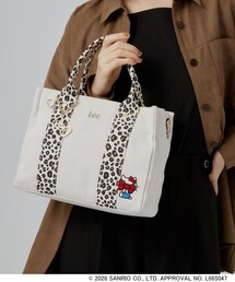 grove（グローブ）の「【Lee別注×ハローキティ】スクエア2wayトート（トートバッグ）」