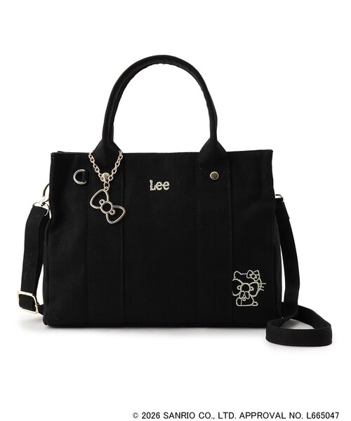 sanrio（サンリオ）の「【Lee別注×ハローキティ】スクエア2wayトート（トートバッグ・レディース・ブラック系/ベージュ系その他3/アイボリー/ブラック・00）」の15枚目の写真