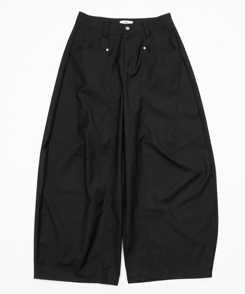 WEGO(ウィゴー)の「WEGO/【26年秋冬新作】カーブトラウザー(その他パンツ・メンズ・ブラック・LARGE)」の13枚目の写真