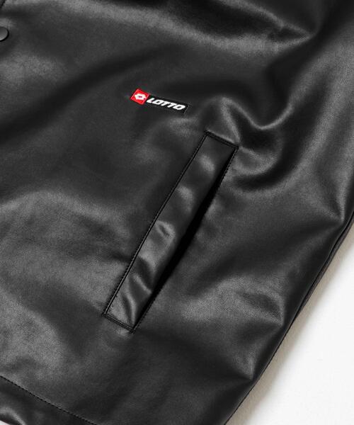 LOTTO（ロット）の「LOTTO　PU COATED COACH JACKET（その他アウター・メンズ・ブラック・XX-LARGE/X-LARGE/LARGE/MEDIUM）」の9枚目の写真