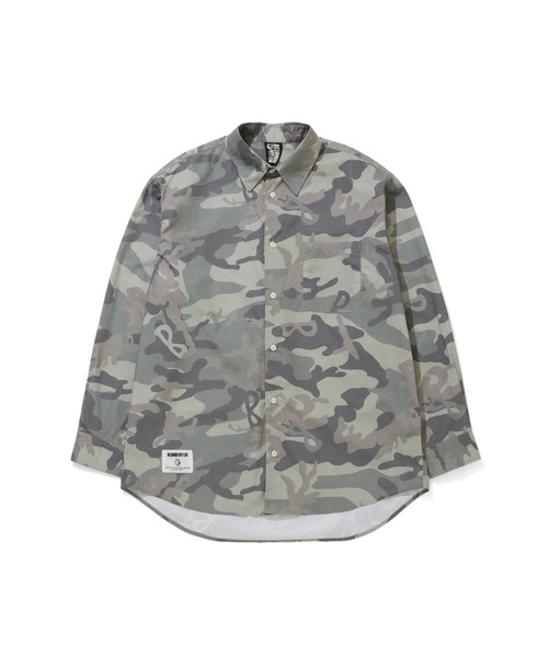 BILLIONAIRE BOYS CLUB(ビリオネア・ボーイズ・クラブ)の「B-CAMO COTTON SHIRT(シャツ/ブラウス・メンズ・ブラウン系カモフラージュ/グリーン系カモフラージュ/その他1/その他2・SMALL/MEDIUM/X-LARGE/LARGE)」の2枚目の写真