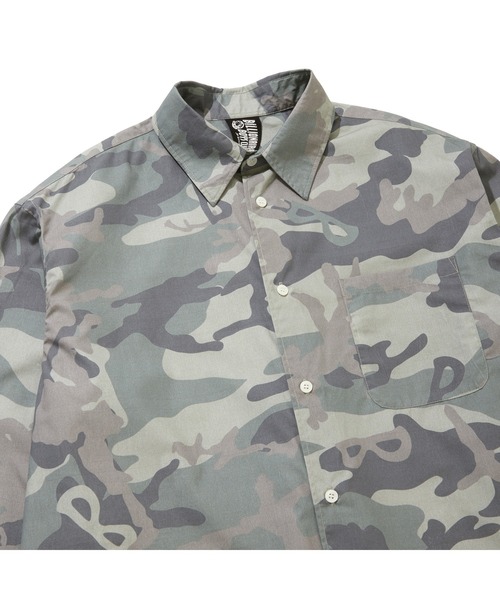BILLIONAIRE BOYS CLUB(ビリオネア・ボーイズ・クラブ)の「B-CAMO COTTON SHIRT(シャツ/ブラウス・メンズ・ブラウン系カモフラージュ/グリーン系カモフラージュ/その他1/その他2・SMALL/MEDIUM/X-LARGE/LARGE)」の8枚目の写真
