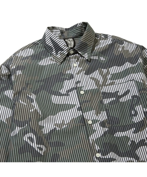 BILLIONAIRE BOYS CLUB(ビリオネア・ボーイズ・クラブ)の「B-CAMO COTTON SHIRT(シャツ/ブラウス・メンズ・ブラウン系カモフラージュ/グリーン系カモフラージュ/その他1/その他2・SMALL/MEDIUM/X-LARGE/LARGE)」の6枚目の写真