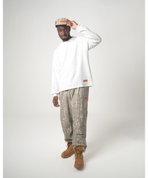 LFYT(エルエフワイティー)の「LFYT エルエフワイティー WAFFLE THERMAL L/S TEE 長袖サーマルシャツ LA260101(Tシャツ/カットソー)」