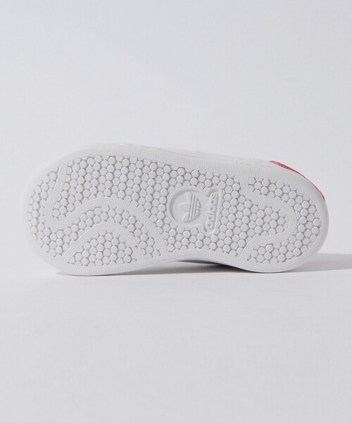 B:MING by BEAMS（ビーミングバイビームス）の「▼adidas / STANSMITH　CF I（14cm～16cm）（スニーカー・キッズ・ピンク/グリーン・14/15 /16）」の6枚目の写真