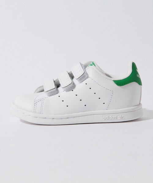 B:MING by BEAMS（ビーミングバイビームス）の「▼adidas / STANSMITH　CF I（14cm～16cm）（スニーカー・キッズ・ピンク/グリーン・14/15 /16）」の10枚目の写真