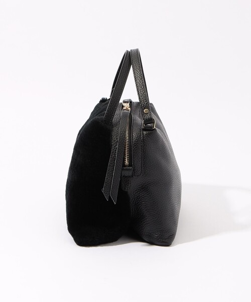 RIPANI（リパーニ）の「RIPANI RONDINE ムートンコンビ ショルダーバッグ M（ショルダーバッグ・レディース・グレー系その他2/ブラック系その他・FREE）」の5枚目の写真