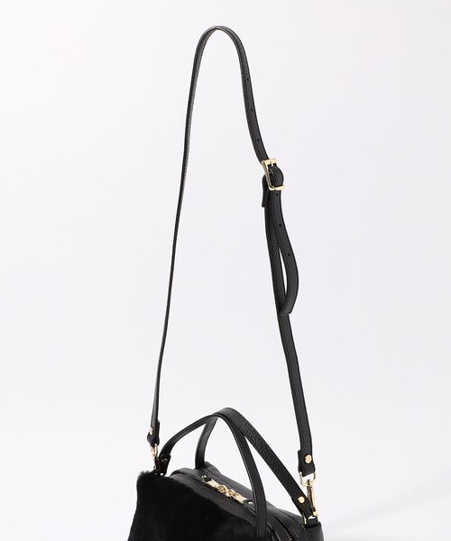 RIPANI（リパーニ）の「RIPANI RONDINE ムートンコンビ ショルダーバッグ M（ショルダーバッグ・レディース・グレー系その他2/ブラック系その他・FREE）」の14枚目の写真