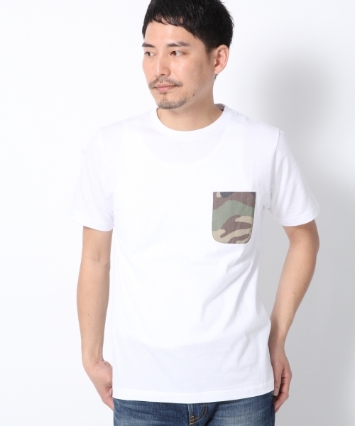 GLOBAL WORK（グローバルワーク）の「【速乾】ハリポケＴＥＥ/712549（Tシャツ/カットソー・メンズ・ホワイト/ネイビー/オフホワイト/グレー/ワインレッド/グレー系その他/ホワイト系その他/ダークブルー・MEDIUM/SMALL/X-LARGE/LARGE）」の22枚目の写真