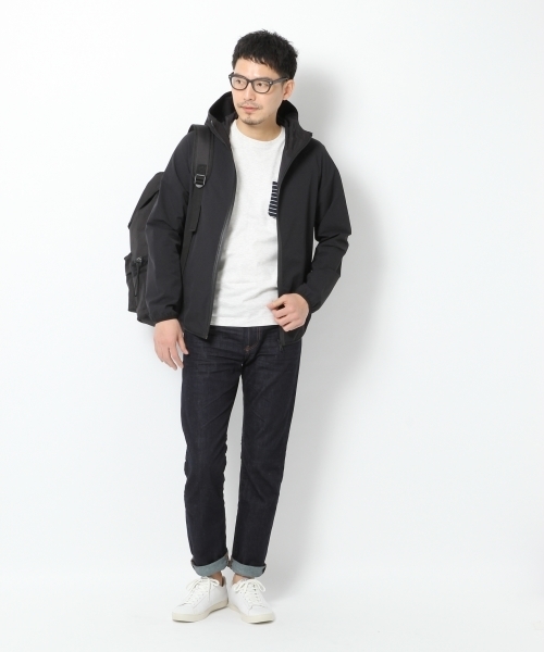 GLOBAL WORK（グローバルワーク）の「【速乾】ハリポケＴＥＥ/712549（Tシャツ/カットソー・メンズ・ホワイト/ネイビー/オフホワイト/グレー/ワインレッド/グレー系その他/ホワイト系その他/ダークブルー・MEDIUM/SMALL/X-LARGE/LARGE）」の9枚目の写真