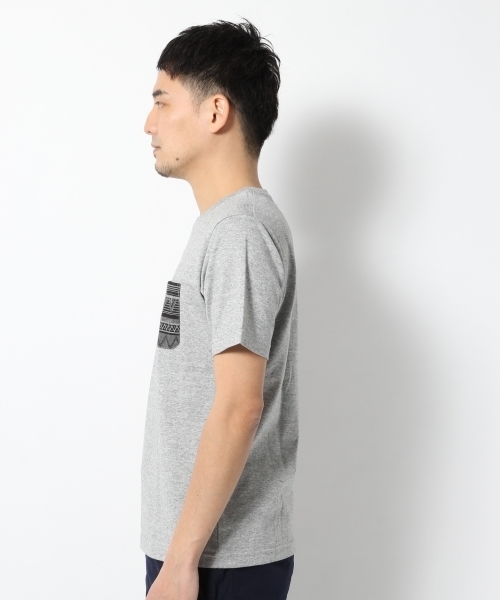 GLOBAL WORK（グローバルワーク）の「【速乾】ハリポケＴＥＥ/712549（Tシャツ/カットソー・メンズ・ホワイト/ネイビー/オフホワイト/グレー/ワインレッド/グレー系その他/ホワイト系その他/ダークブルー・MEDIUM/SMALL/X-LARGE/LARGE）」の11枚目の写真