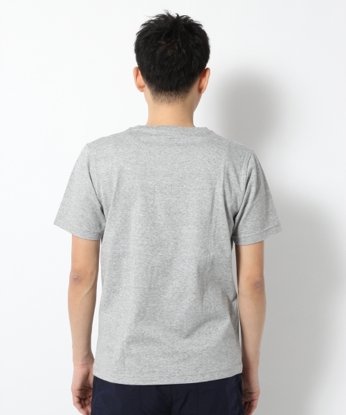 GLOBAL WORK（グローバルワーク）の「【速乾】ハリポケＴＥＥ/712549（Tシャツ/カットソー・メンズ・ホワイト/ネイビー/オフホワイト/グレー/ワインレッド/グレー系その他/ホワイト系その他/ダークブルー・MEDIUM/SMALL/X-LARGE/LARGE）」の12枚目の写真