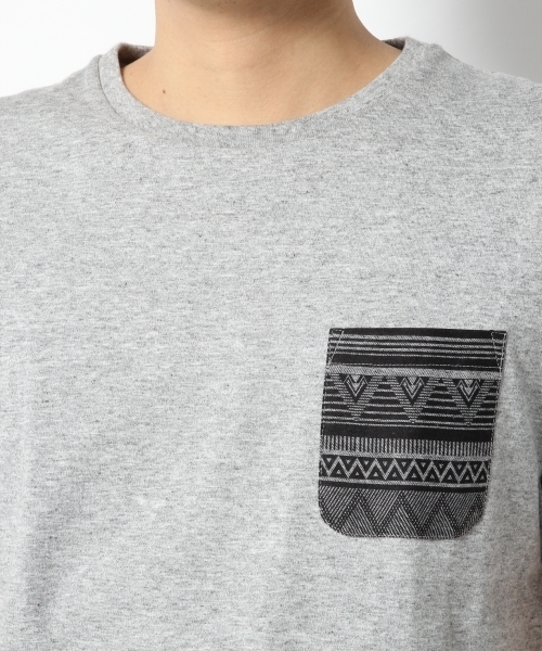 GLOBAL WORK（グローバルワーク）の「【速乾】ハリポケＴＥＥ/712549（Tシャツ/カットソー・メンズ・ホワイト/ネイビー/オフホワイト/グレー/ワインレッド/グレー系その他/ホワイト系その他/ダークブルー・MEDIUM/SMALL/X-LARGE/LARGE）」の13枚目の写真