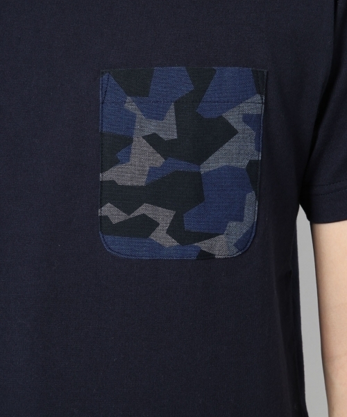 GLOBAL WORK（グローバルワーク）の「【速乾】ハリポケＴＥＥ/712549（Tシャツ/カットソー・メンズ・ホワイト/ネイビー/オフホワイト/グレー/ワインレッド/グレー系その他/ホワイト系その他/ダークブルー・MEDIUM/SMALL/X-LARGE/LARGE）」の18枚目の写真