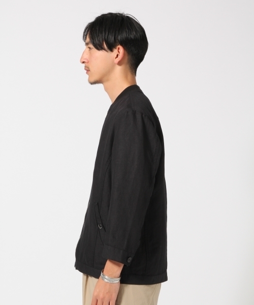 RAGEBLUE（レイジブルー）の「＜待望の入荷！＞7分袖MA-1ブルゾン/719603（MA-1・メンズ・オリーブ/ネイビー/ブラック・LARGE/MEDIUM）」の6枚目の写真