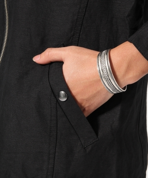 RAGEBLUE（レイジブルー）の「＜待望の入荷！＞7分袖MA-1ブルゾン/719603（MA-1・メンズ・オリーブ/ネイビー/ブラック・LARGE/MEDIUM）」の17枚目の写真