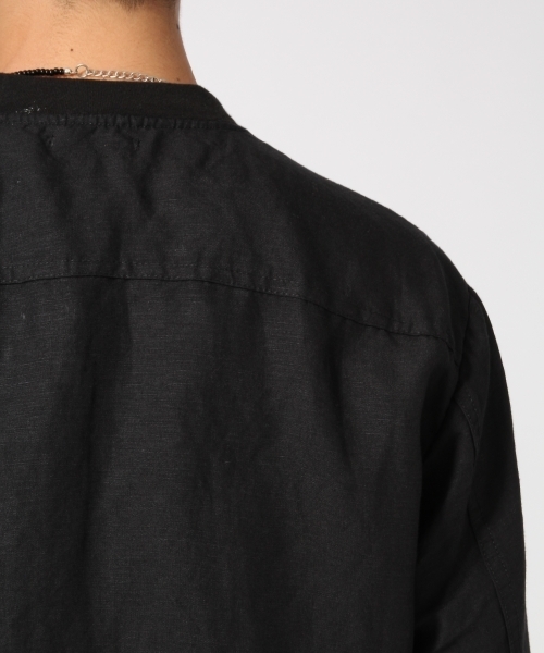 RAGEBLUE（レイジブルー）の「＜待望の入荷！＞7分袖MA-1ブルゾン/719603（MA-1・メンズ・オリーブ/ネイビー/ブラック・LARGE/MEDIUM）」の19枚目の写真