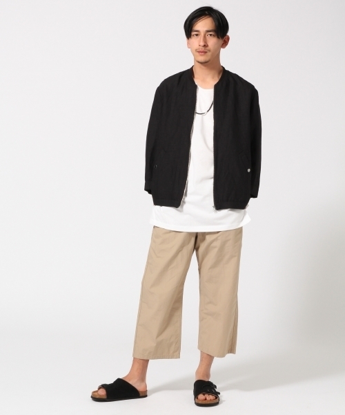 RAGEBLUE（レイジブルー）の「＜待望の入荷！＞7分袖MA-1ブルゾン/719603（MA-1・メンズ・オリーブ/ネイビー/ブラック・LARGE/MEDIUM）」の10枚目の写真